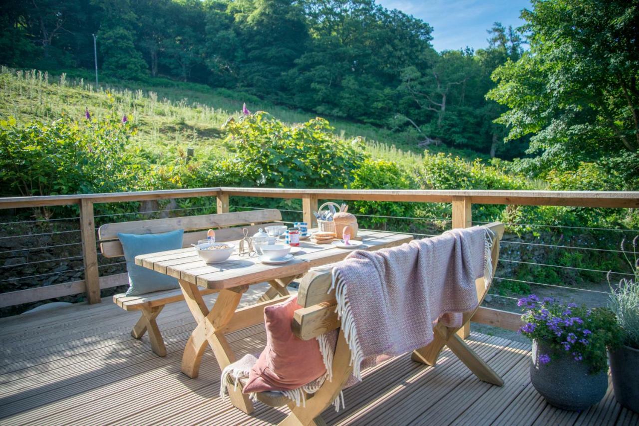 Little Kestrel Cabin Pennal Εξωτερικό φωτογραφία